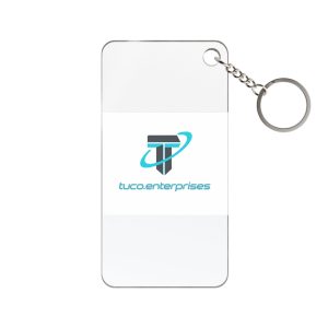 Single-Sided Printed Keychain Charm
