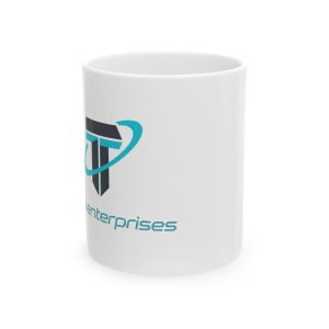 Corporate Logo Ceramic Mug — Custom 11oz & 15oz Branded Coffee Cup