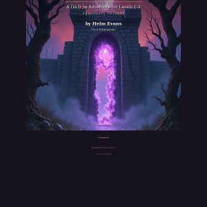 The Dreaming Gate — Hollow Dominion Book 1 (D&D 5e Adventure for Levels 1–3)